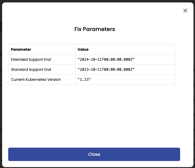 EOL Fixer parameters