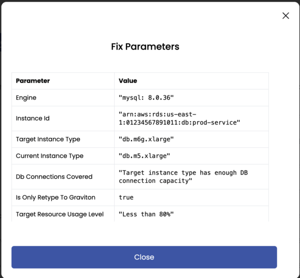 Show Fix Parameters